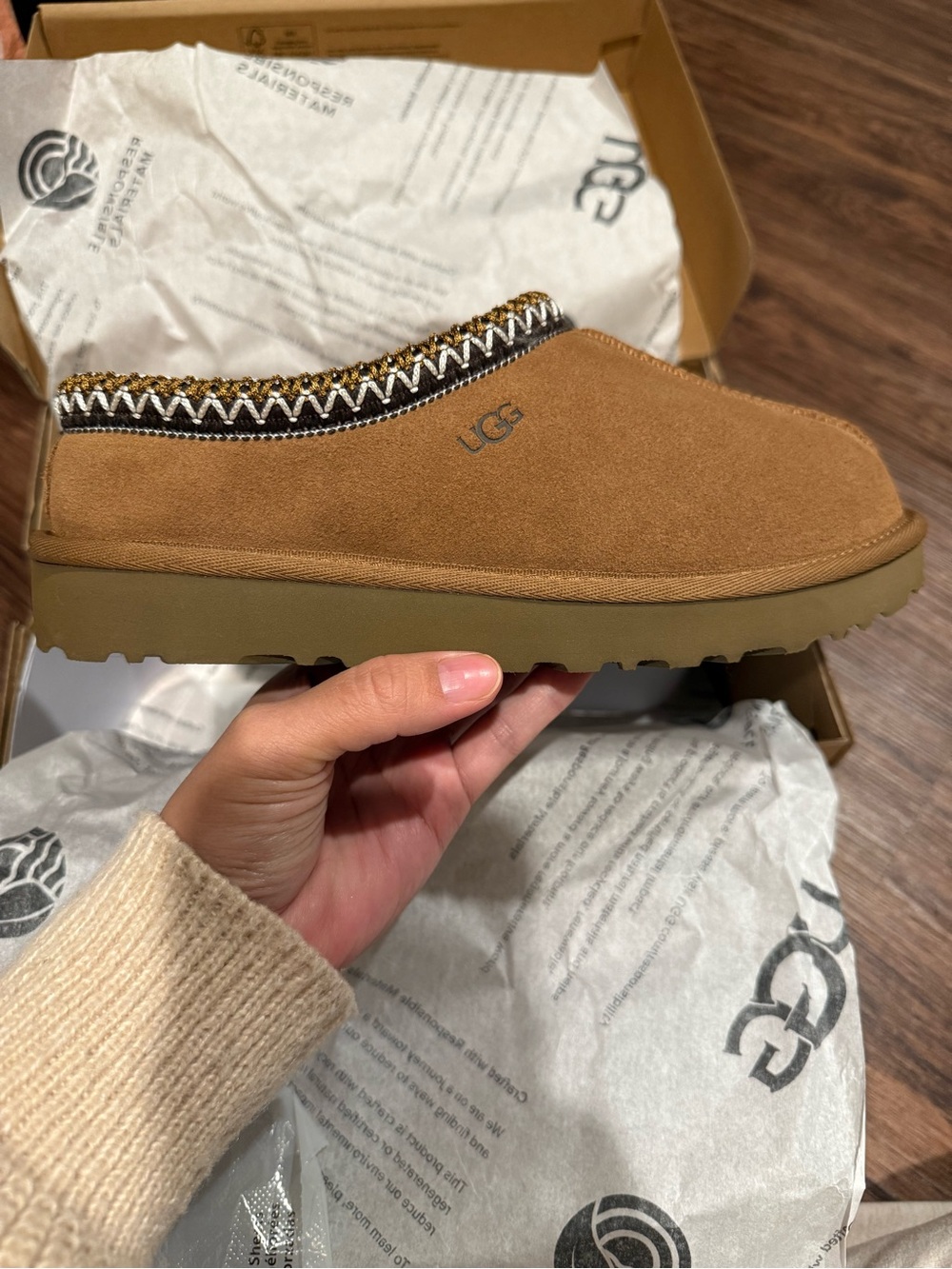 UGG Mule Slipper in Olive Green